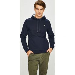 Lacoste - Bluza. Niebieskie bluzy męskie Lacoste, xl, bez wzorów, z elastanu, z kapturem, bez rękawów, z kapturem. Za 469,90 zł.