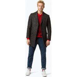 Finshley & Harding - Płaszcz męski – Black Label – Baker, czarny. Czarne płaszcze męskie Finshley & Harding, m, bez wzorów, bez kaptura. Za 549,95 zł.