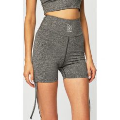 Gym Hero - Szorty sportowe. Szare spodenki sportowe damskie Gym Hero, s, bez wzorów, z elastanu, sportowe. W wyprzedaży za 89,90 zł.