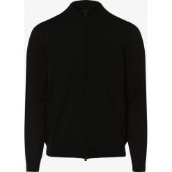 BOSS - Kardigan męski z wełny merino – Balonso-L, czarny. Czarne kardigany męskie Boss, xl, bez wzorów, z wełny. Za 749,95 zł.