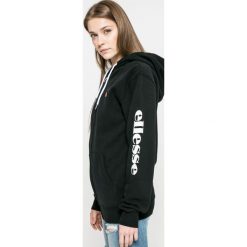Ellesse - Bluza. Różowe bluzy damskie Ellesse, bez wzorów, z bawełny, bez rękawów, z kapturem. Za 259,90 zł.
