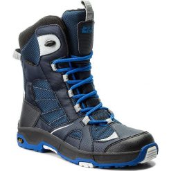 Buty zimowe chłopięce: Śniegowce JACK WOLFSKIN – Boys Snow Ride Texapore 4012042 Vibrant Blue S