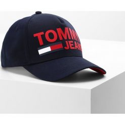 Czapki damskie: Tommy Jeans PRINTED Czapka z daszkiem blue
