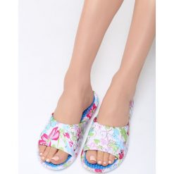 Niebieskie Klapki Try Your Luck. Niebieskie klapki damskie Born2be, na platformie. Za 14,99 zł.