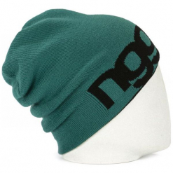 Nugget Czapka Unisex Logo 4 Reversible Beanie, Zielona. Zielone czapki zimowe damskie marki Nugget. Za 83,00 zł.