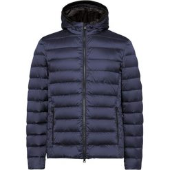 Kurtka puchowa w kolorze niebieskim. Niebieskie płaszcze męskie Geox, m, z puchu. W wyprzedaży za 529,95 zł.