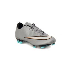 Buty do piłki nożnej Nike MERCURIAL VELOCE II FG. Czarne halówki męskie marki Adidas, ze skóry, do piłki nożnej. Za 328,99 zł.