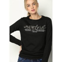 Bluzy damskie: Czarna Bluza Overdrive
