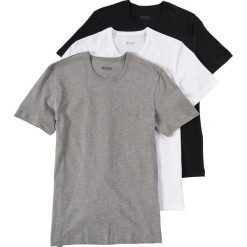 BOSS - T-shirty męskie pakowane po 3 szt., wielokolorowy. T-shirty męskie Boss, s, bez wzorów, z bawełny, bez kołnierzyka. Za 199,95 zł.