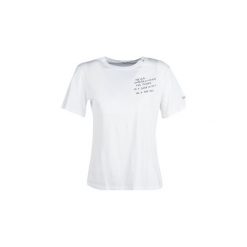 T-shirty z krótkim rękawem Replay RISPA. Białe t-shirty damskie Replay, l, bez wzorów, bez kołnierzyka. Za 143,20 zł.