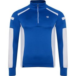 Koszulka funkcyjna "Maxout" w kolorze niebieskim. Niebieskie koszulki męskie Dare 2B Men, xl, z nadrukiem, z materiału, ze stójką, z krótkim rękawem, krótkie. W wyprzedaży za 109,95 zł.