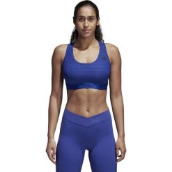 BIUSTONOSZ WYŚCIEŁANY DON´T REST ALPHASKIN TECH (80 C). Biustonosze sportowe damskie Adidas, s, w paski, z dzianiny, na fitness i siłownię. W wyprzedaży za 119,99 zł.