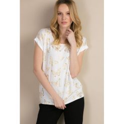 T-shirty damskie: T-shirt w motyle