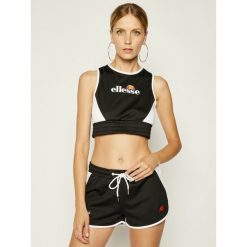 Biustonosz top Ellesse Ruth Crop Vest SGE08418. Czarne biustonosze Ellesse, bez wzorów. W wyprzedaży za 99,00 zł.