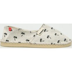 Havaianas - Espadryle. Brązowe espadryle damskie Havaianas, bez wzorów, z materiału, bez obcasa. W wyprzedaży za 79,90 zł.