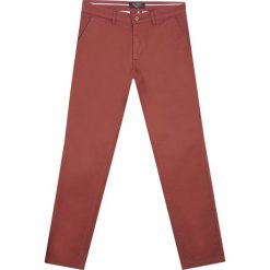 Spodnie typu chino slim fit. Czerwone spodnie męskie Top Secret, na co dzień, na wiosnę, s, w paski, eleganckie. Za 109,99 zł.