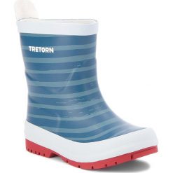 Kalosze chłopięce: Kalosze TRETORN – Sticky Stripes 473331 Soft Blue 08