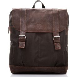Brązowy skórzany plecak paolo peruzzi. Pomarańczowe plecaki męskie ze skóry, vintage. Za 239,00 zł.