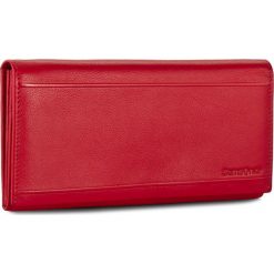 Duży Portfel Damski SAMSONITE - 001-01460-0272-04 F.Red. Czerwone portfele damskie marki Samsonite, ze skóry. W wyprzedaży za 219,00 zł.