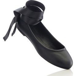 Baleriny damskie: Baleriny bonprix czarny