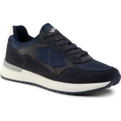 Sneakersy LANETTI - MC-P010 Navy. Niebieskie sneakersy męskie Lanetti, bez zapięcia. Za 119,99 zł.