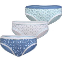 Bielizna dziewczęca: Trójpak dziewczęcych fig Blue