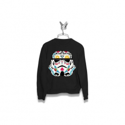 Bluza Muerte Trooper Męska. Czarne bluzy męskie Failfake, s, bez wzorów, bez kołnierzyka, bez rękawów, bez kaptura. Za 170,00 zł.
