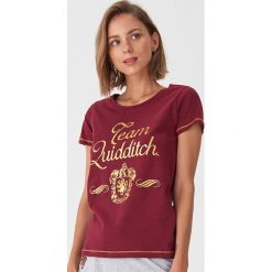 Piżamowa koszulka Harry Potter - Brązowy. Pomarańczowe piżamy damskie House, s, bez wzorów, bez rękawów. Za 29,99 zł.