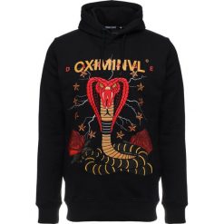 Bejsbolówki męskie: Criminal Damage SNAKE HOOD Bluza z kapturem black/multi