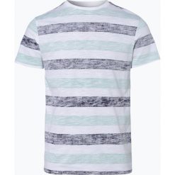 Nils Sundström - T-shirt męski, zielony. Zielone t-shirty męskie Nils Sundström, l, w paski. Za 29,95 zł.