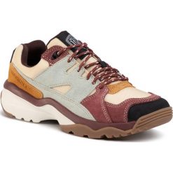 Półbuty MERRELL - Boulder Range J05502 Gris. Brązowe półbuty damskie Merrell, na co dzień, bez wzorów, ze skóry, bez obcasa, na płaskiej podeszwie, bez zapięcia. Za 449,00 zł.