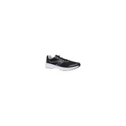 Buty do biegania RUN CUSHION męskie. Niebieskie buty sportowe męskie KALENJI, z poliesteru, bez zapięcia, do biegania. Za 79,99 zł.