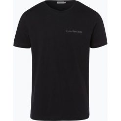 T-shirty męskie z nadrukiem: Calvin Klein Jeans – T-shirt męski, czarny