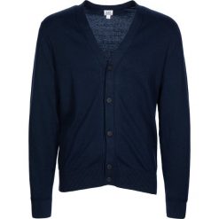 Kardigan w kolorze granatowym. Niebieskie kardigany męskie Gap Men, s, bez wzorów, z bawełny. W wyprzedaży za 65,95 zł.