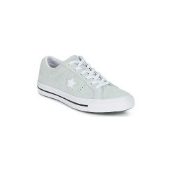 Buty Converse One Star. Zielone trampki i tenisówki damskie Converse, bez wzorów, bez zapięcia. Za 303,20 zł.