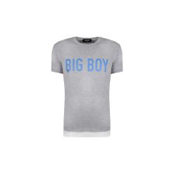 T-shirty z krótkim rękawem Dsquared -. Szare t-shirty męskie Dsquared, s, bez wzorów, bez kołnierzyka, krótkie. Za 699,00 zł.