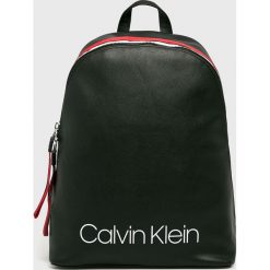 Calvin Klein - Plecak. Czarne plecaki damskie Calvin Klein, z materiału. Za 579,90 zł.