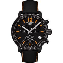 RABAT ZEGAREK TISSOT T-SPORT T095.417.36.057.00. Czarne zegarki męskie TISSOT, ze stali. W wyprzedaży za 1579,60 zł.