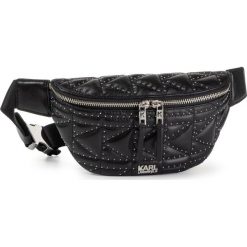 Saszetka nerka KARL LAGERFELD - 96KW3011 Black/Nickel. Czarne nerki damskie KARL LAGERFELD, bez wzorów, ze skóry, bez dodatków. Za 1049,00 zł.