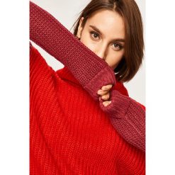 Answear - Sweter. Żółte swetry damskie ANSWEAR, s, bez wzorów, z dzianiny, bez rękawów, bez kaptura. W wyprzedaży za 59,90 zł.