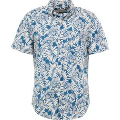 Koszule męskie na spinki: J.CREW SLUB LAWN FERN SHADOW Koszula peacock blue