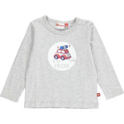 Koszulka "Tyler 305" w kolorze jasnoszarym. Szare t-shirty chłopięce marki LEGO Wear, z nadrukiem, z bawełny, z długim rękawem. W wyprzedaży za 42,95 zł.