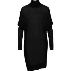 Sweter z golfem oversize bonprix czarny. Czarne golfy damskie bonprix. Za 89,99 zł.