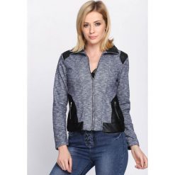 Granatowa Bluza American Dream. Niebieskie bluzy rozpinane damskie Born2be, l. Za 44,99 zł.
