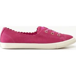 Converse Chuck Taylor All Star Ballet Scallop 484 Active Fuschia Gold Egret. Różowe trampki dziewczęce Converse, bez wzorów, z gumy, bez zapięcia. W wyprzedaży za 239,00 zł.