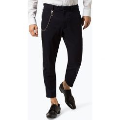 Finshley & Harding London - Spodnie męskie – Thomas, niebieski. Niebieskie spodnie męskie marki Finshley & Harding London, m, bez wzorów. Za 89,95 zł.