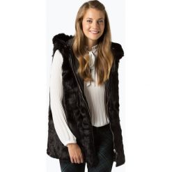 Guess Jeans - Damska kamizelka dwustronna, czarny. Czarne kamizelki damskie Guess Jeans, l, z futra, długie. Za 789,95 zł.