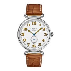 RABAT ZEGAREK LONGINES L2.809.4.23.2. Szare zegarki męskie LONGINES, ze stali. W wyprzedaży za 4870,00 zł.