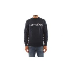 Bluzy Calvin Klein Jeans K10K102724 COTTON LOGO SWEAT. Niebieskie bluzy męskie Calvin Klein Jeans, m, bez wzorów, z jeansu, bez kołnierzyka, bez rękawów, bez kaptura. Za 302,63 zł.