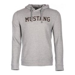 Bejsbolówki męskie: Mustang Bluza Męska Fancy M Szara